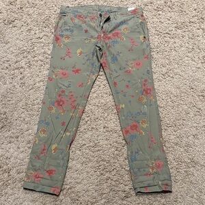 Mason’s Real thing Limited Edition Libertador Pure Cargo Pants Floral Print 36